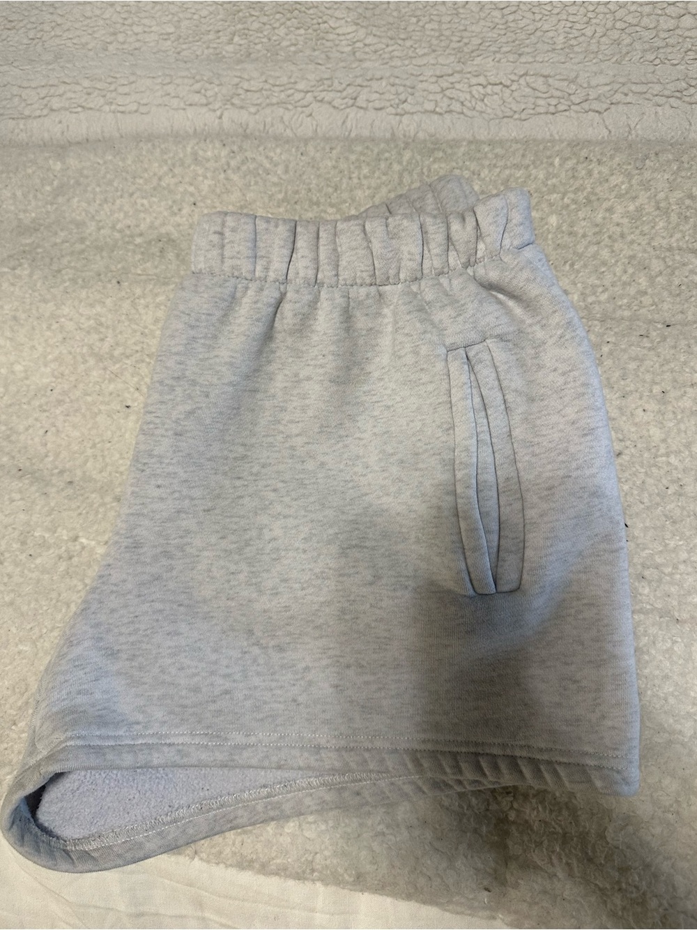 Pitaya Light Grey Comfy Shorts